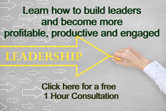 Business Man Drawing Leadership Concept on Chalkboard